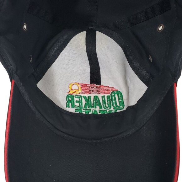 Vintage Quaker State Racing Black Adjustable Hat Embroidered Logo Cap - Picture 10 of 10